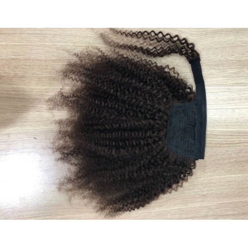 Wrap Around Ponytail 100% Virgin Human Hair Silky Straight, Remy Brazilian Human Hair Drawstring Ponytails